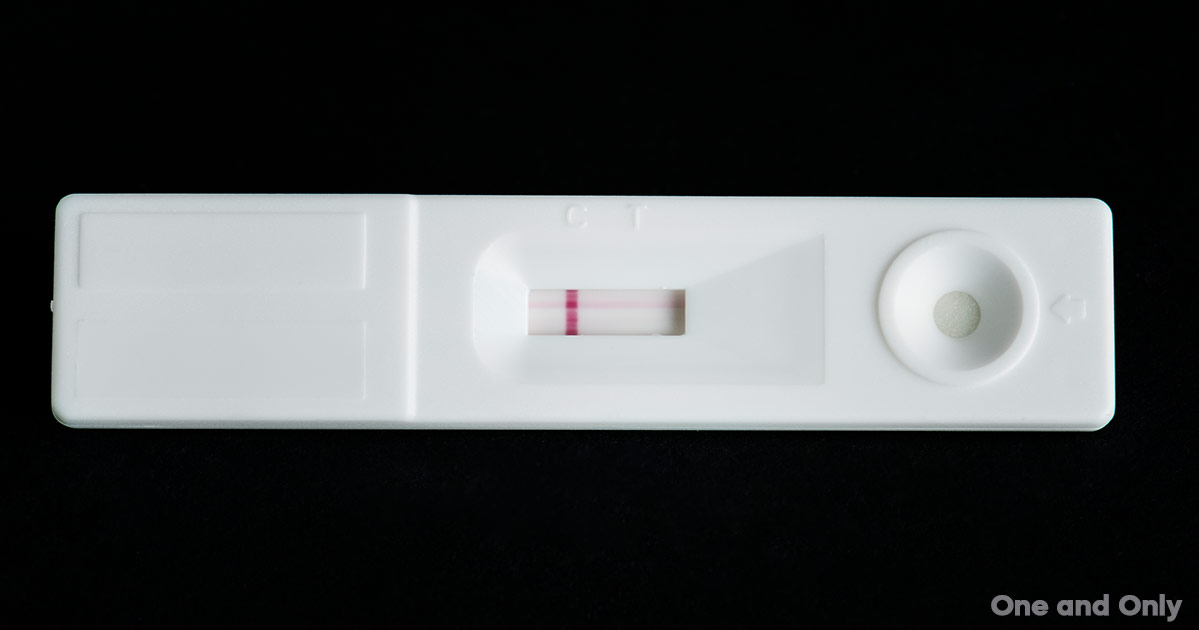 Evaporation Line on Pregnancy Test